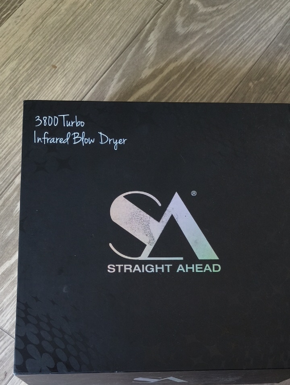 STRAIGHT AHEAD Black Infrared 3800 Turbo Blow Dryer